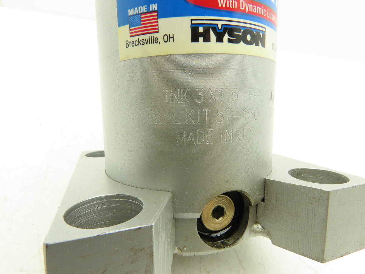 Hyson TNK 3x1.5 F-S Tanker Series Nitrogen Gas Spring Cylinder 3 Ton 1.5" Str