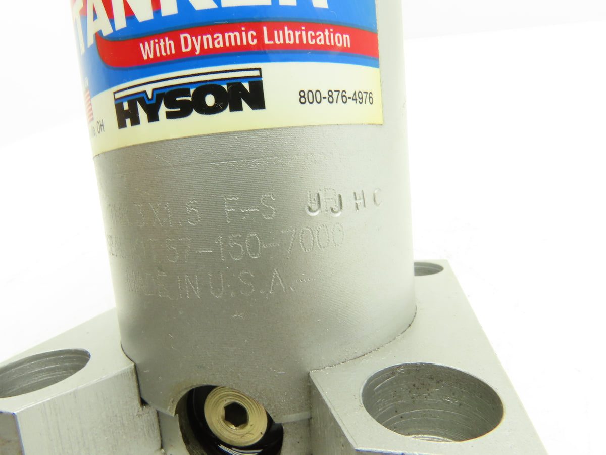 Hyson TNK 3x1.5 F-S Tanker Series Nitrogen Gas Spring Cylinder 3 Ton 1.5" Str