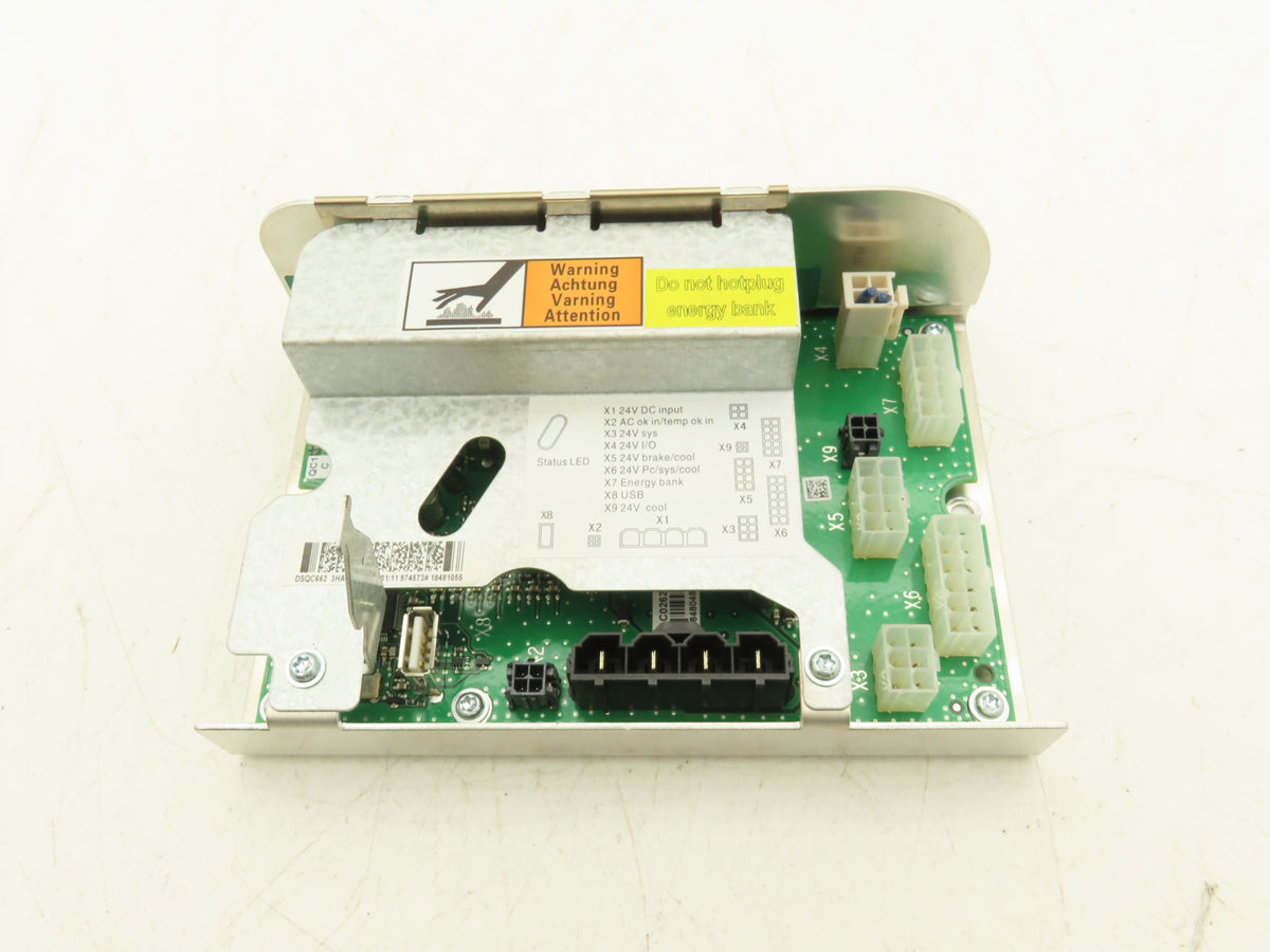 ABB DSQC662 3HAC026254-001 IRC5 Power Distribution Unit 24VDC Robot Controller