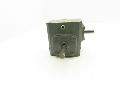 Boston Gear 713156 Worm Gearbox 15:1 Reducer .56Hp 116rpm RH Output 1/2" Input