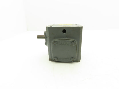 Boston Gear 713156 Worm Gearbox 15:1 Reducer .56Hp 116rpm RH Output 1/2" Input