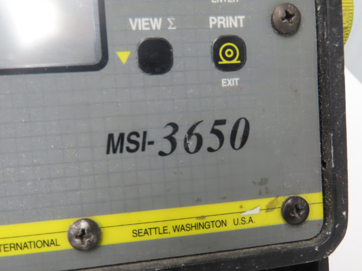 MSI 3650 Forklift Weight Scale Magnum Load Cell 4000 Lb 16" Class 2 MSI 3600