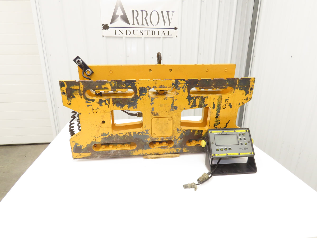 MSI 3650 Forklift Weight Scale Magnum Load Cell 4000 Lb 16" Class 2 MSI 3600