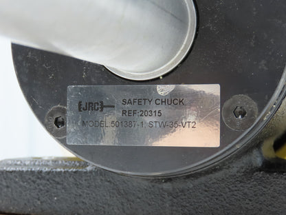 JRC 501387-1; STW-35-VT2 Safety Chuck Foot Mount 181 ft-lb 8.3"OD