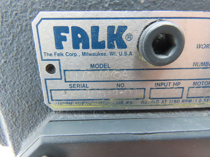Falk 1175WXM5A Gear Box Reduction 15:1 Left Hand Rotation Output 7/8" Shaft