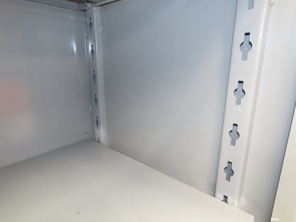 Lyon DD1145 Storage Cabinet Locker 60x24x82" H 3 Shelf Metal Strong Hold Durham