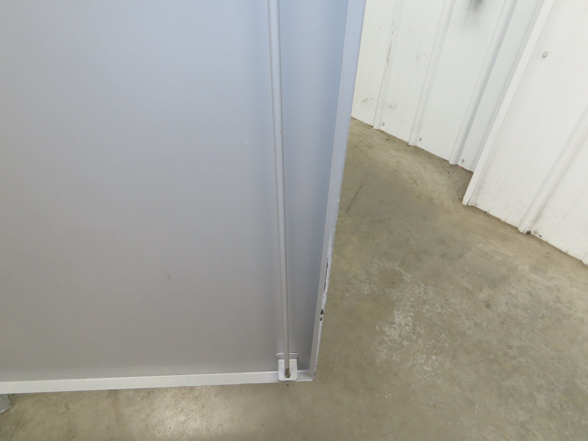 Lyon DD1145 Storage Cabinet Locker 60x24x82" H 3 Shelf Metal Strong Hold Durham