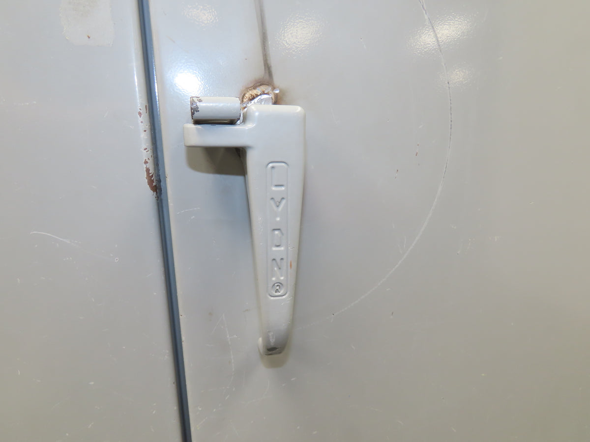 Lyon DD1145 Storage Cabinet Locker 60x24x82" H 3 Shelf Metal Strong Hold Durham