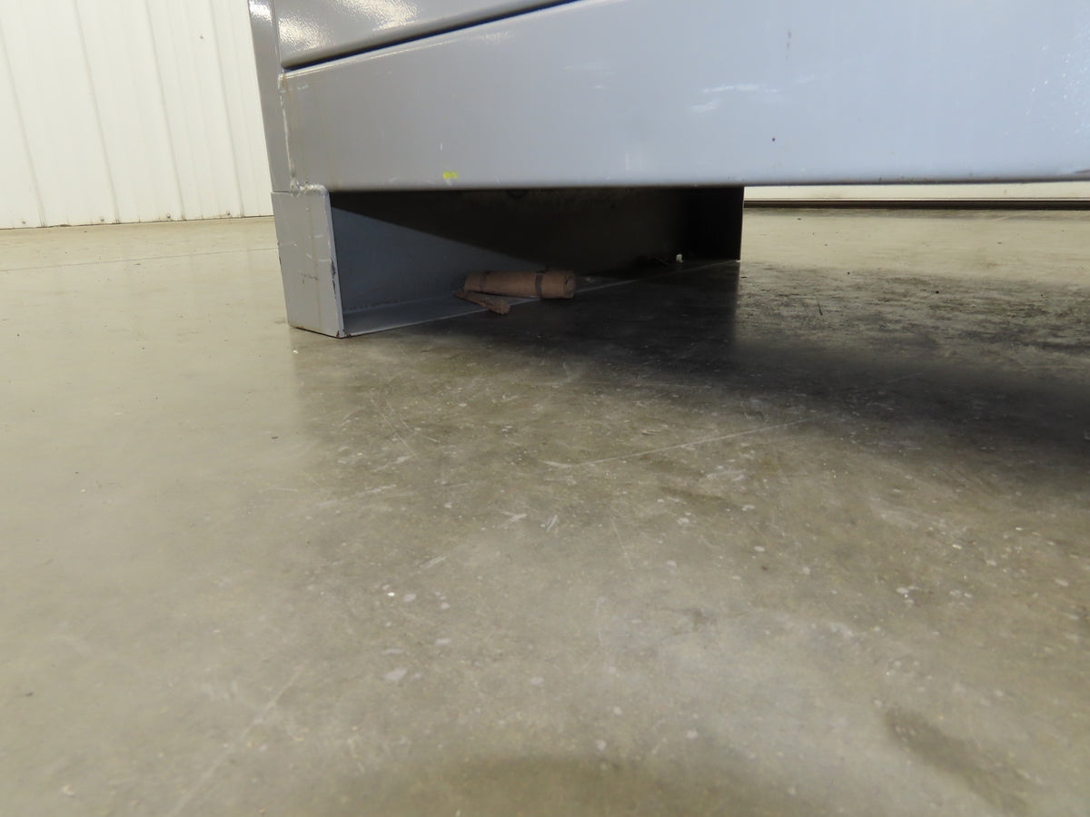 Lyon DD1145 Storage Cabinet Locker 60x24x82" H 3 Shelf Metal Strong Hold Durham
