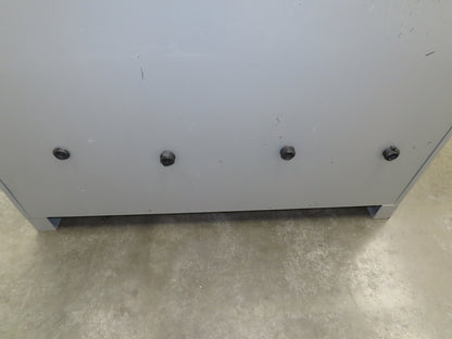 Lyon DD1145 Storage Cabinet Locker 60x24x82" H 3 Shelf Metal Strong Hold Durham