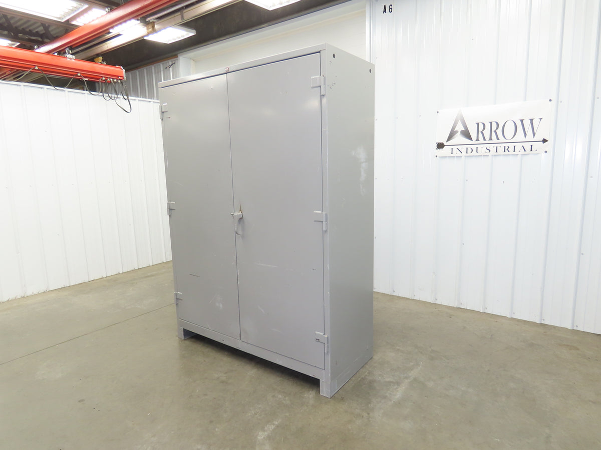 Lyon DD1145 Storage Cabinet Locker 60x24x82" H 3 Shelf Metal Strong Hold Durham