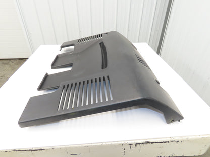 Hyster Hood Plastic Cover Removed From E40HSD Stand On Forklift