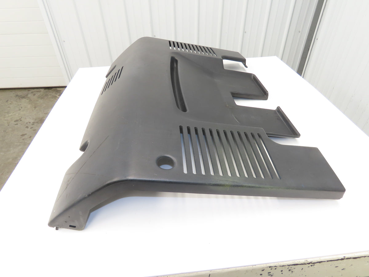 Hyster Hood Plastic Cover Removed From E40HSD Stand On Forklift