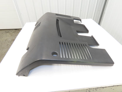 Hyster Hood Plastic Cover Removed From E40HSD Stand On Forklift