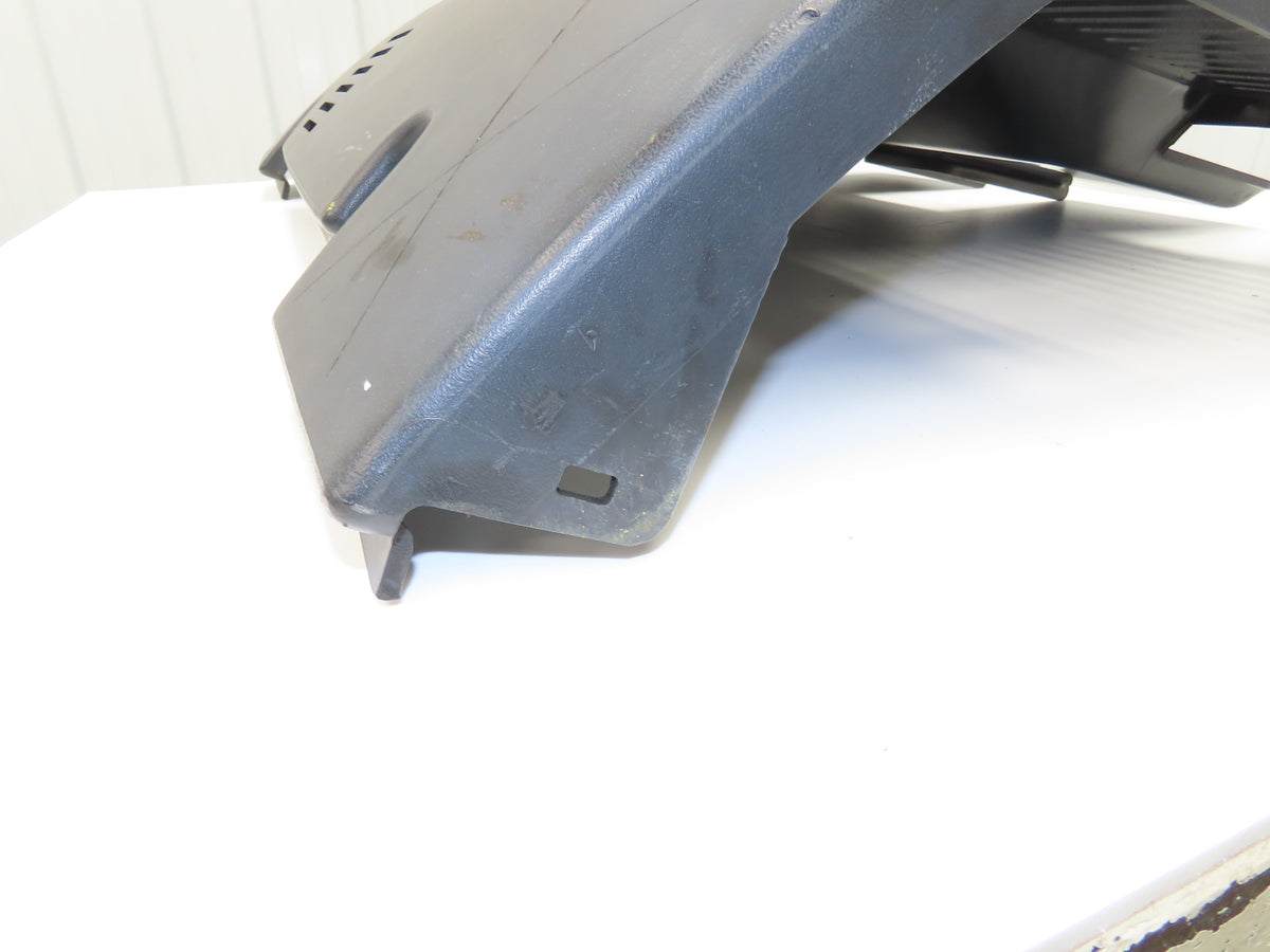 Hyster Hood Plastic Cover Removed From E40HSD Stand On Forklift