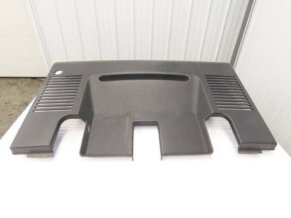 Hyster Hood Plastic Cover Removed From E40HSD Stand On Forklift