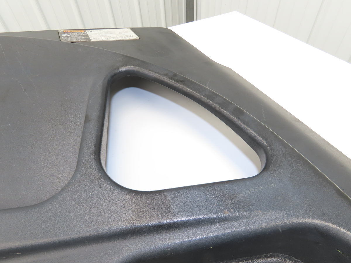 Hyster Operator Center Plastic Cover Removed From E40HSD Forklift