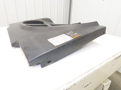 Hyster Operator Center Plastic Cover Removed From E40HSD Forklift