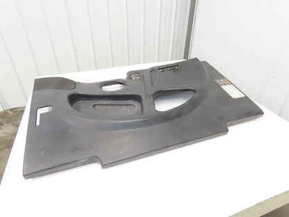 Hyster Operator Center Plastic Cover Removed From E40HSD Forklift