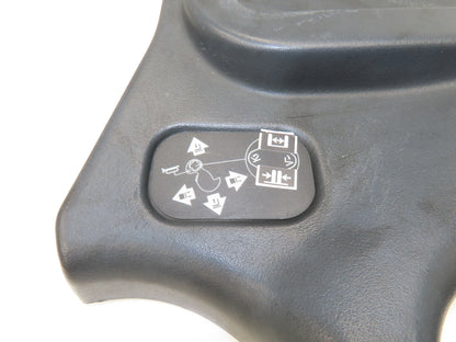 Hyster Operator Center Plastic Cover Removed From E40HSD Forklift