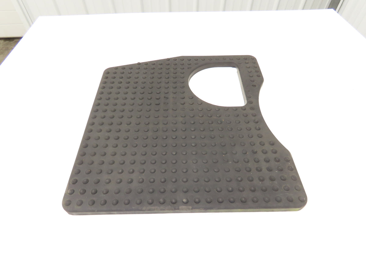 Hyster Operator Center Rubber Floor Mat Off E40HSD Forklift