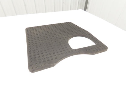 Hyster Operator Center Rubber Floor Mat Off E40HSD Forklift