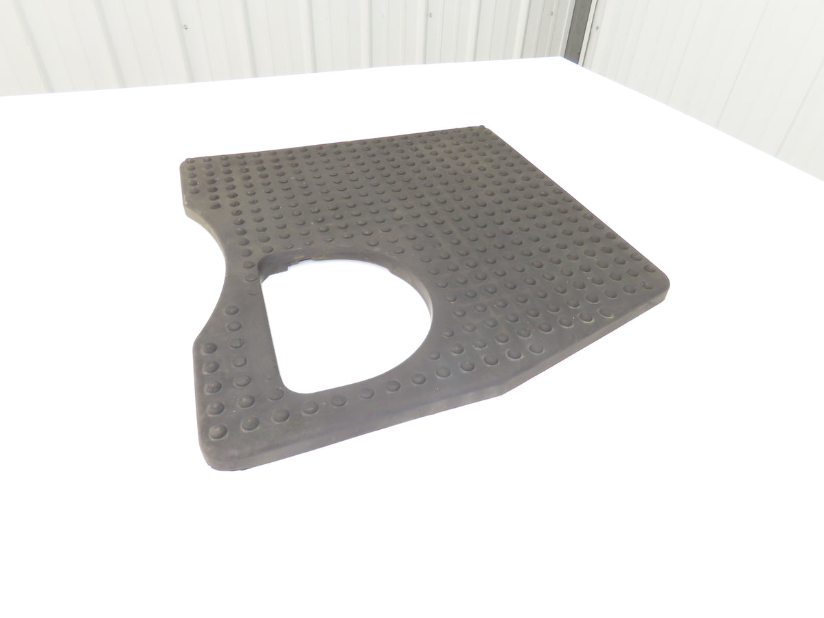 Hyster Operator Center Rubber Floor Mat Off E40HSD Forklift