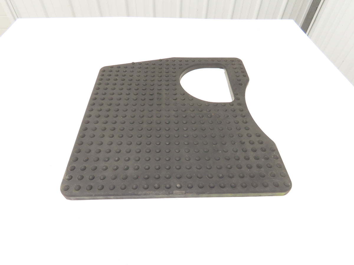Hyster Operator Center Rubber Floor Mat Off E40HSD Forklift