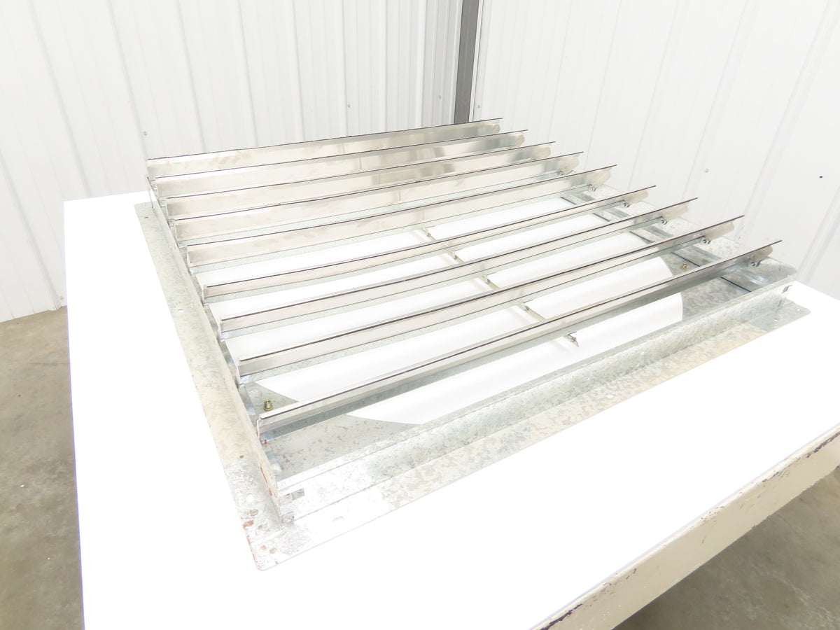 Dayton 1HLB6C Exhaust Fan 36" Louver Shutter 1/2HP 115V 1PH 6128CFM