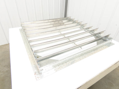 Dayton 1HLB6C Exhaust Fan 36" Louver Shutter 1/2HP 115V 1PH 6128CFM