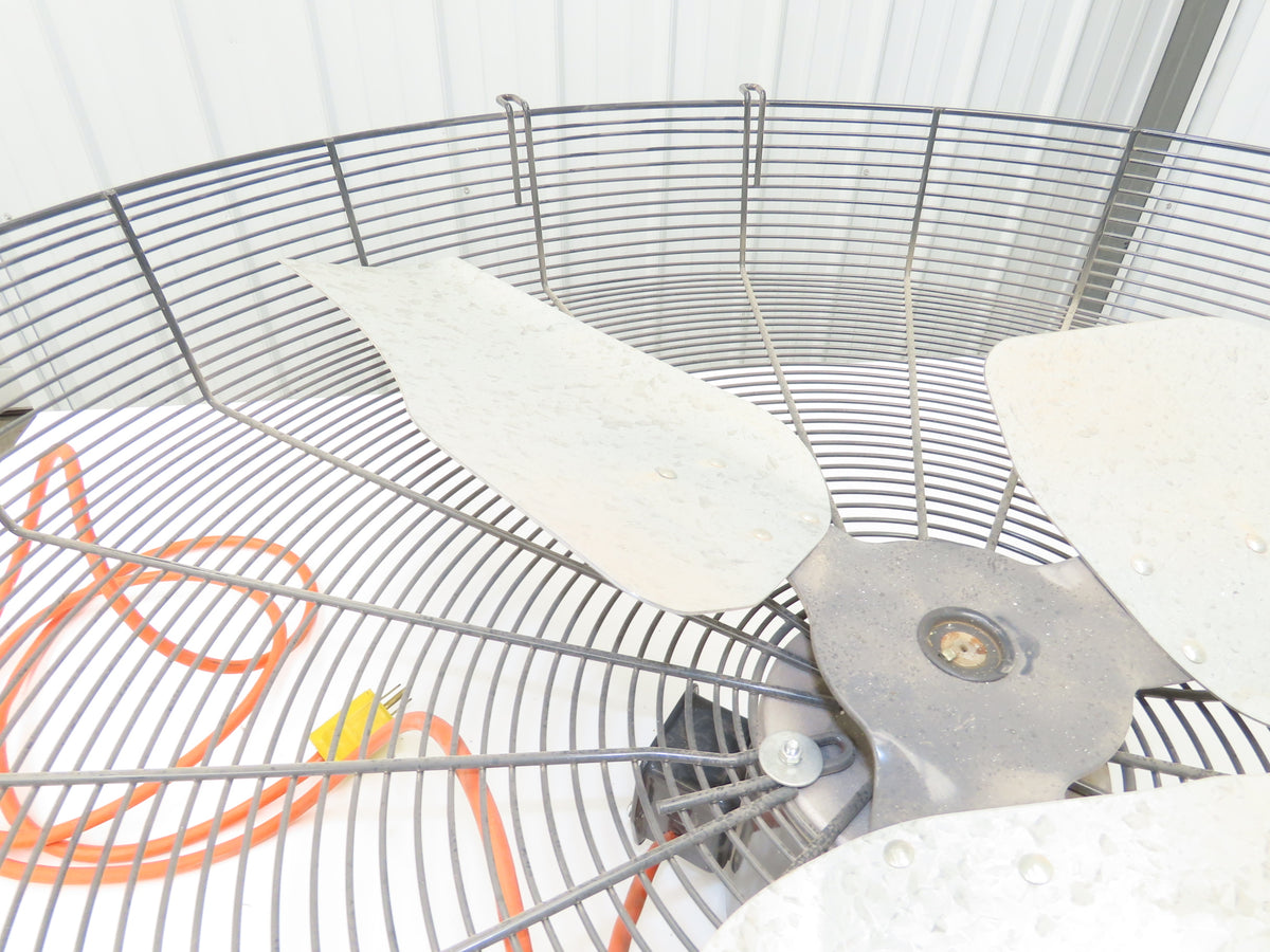Dayton 1HLB6C Exhaust Fan 36" Louver Shutter 1/2HP 115V 1PH 6128CFM
