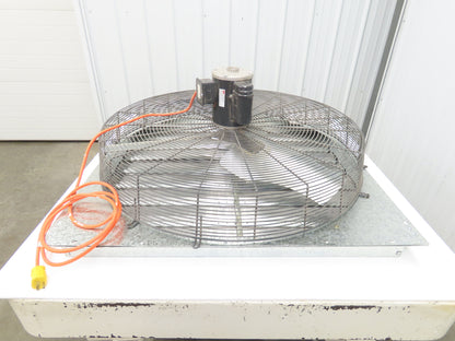Dayton 1HLB6C Exhaust Fan 36" Louver Shutter 1/2HP 115V 1PH 6128CFM