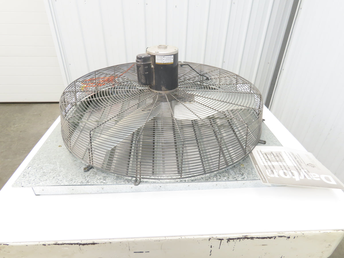 Dayton 1HLB6C Exhaust Fan 36" Louver Shutter 1/2HP 115V 1PH 6128CFM