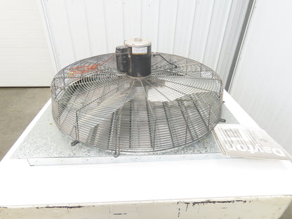 Dayton 1HLB6C Exhaust Fan 36" Louver Shutter 1/2HP 115V 1PH 6128CFM