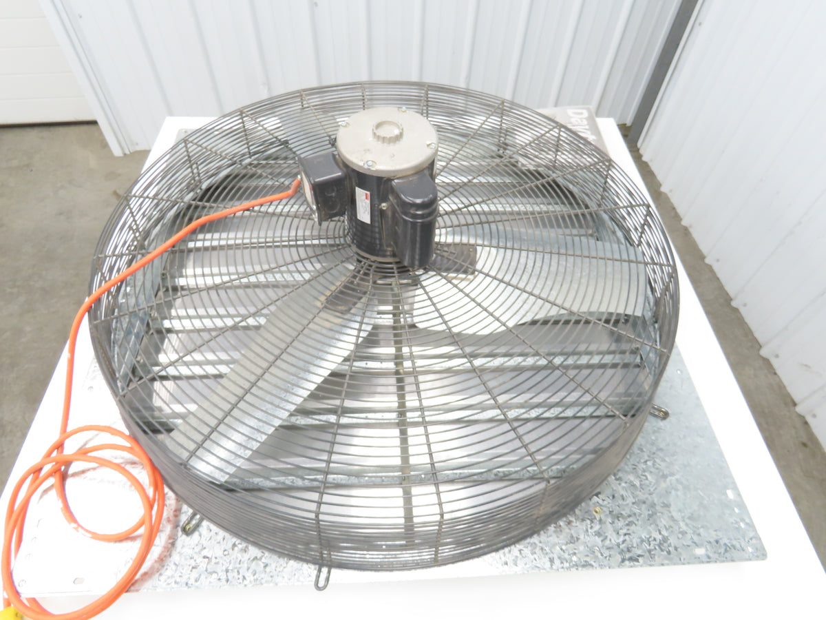 Dayton 1HLB6C Exhaust Fan 36" Louver Shutter 1/2HP 115V 1PH 6128CFM