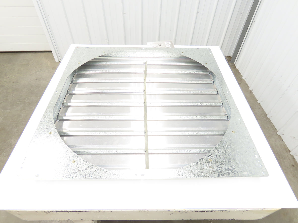 Dayton 1HLB6C Exhaust Fan 36" Louver Shutter 1/2HP 115V 1PH 6128CFM