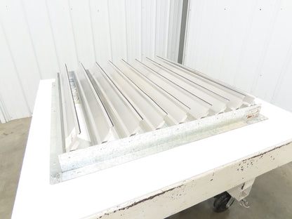 Dayton 1HLB6C Exhaust Fan 36" Louver Shutter 1/2HP 115V 1PH 6128CFM