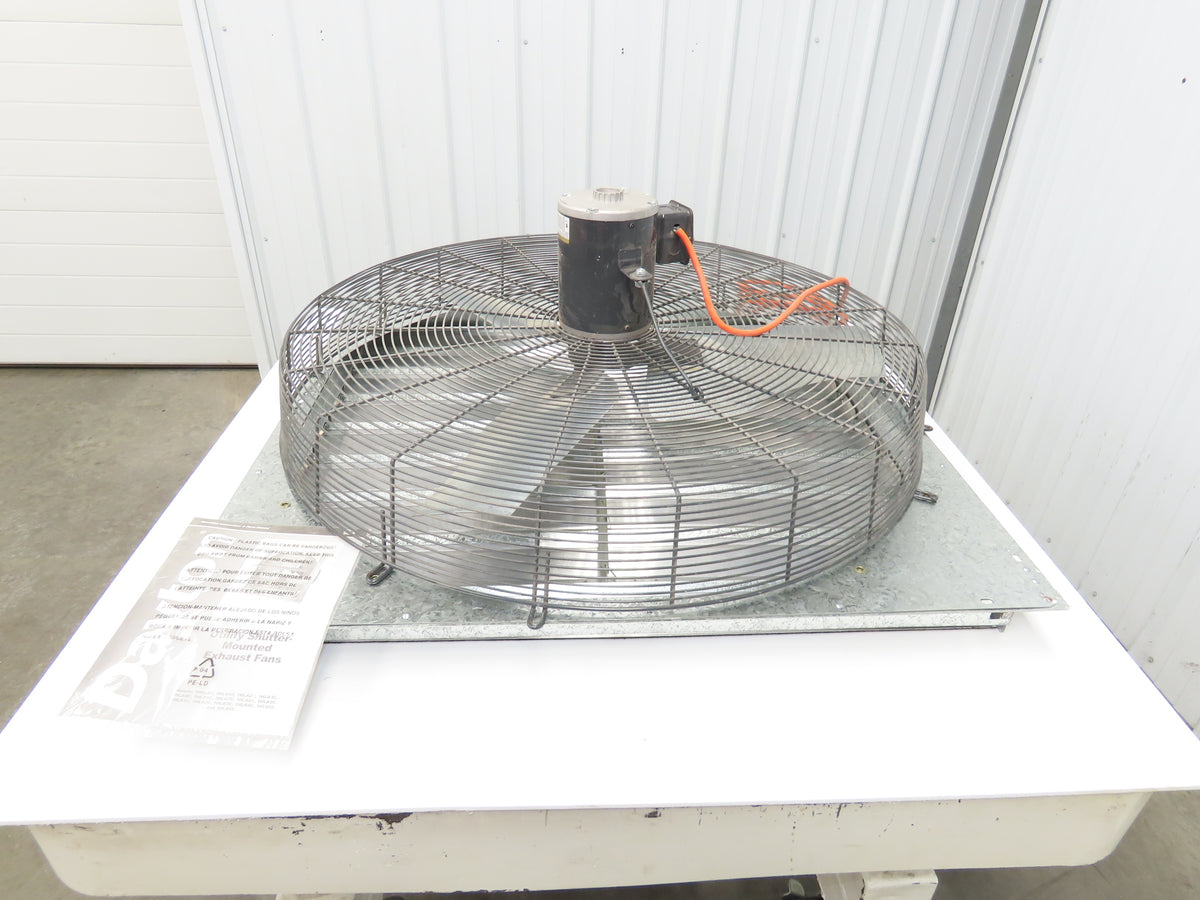 Dayton 1HLB6C Exhaust Fan 36" Louver Shutter 1/2HP 115V 1PH 6128CFM
