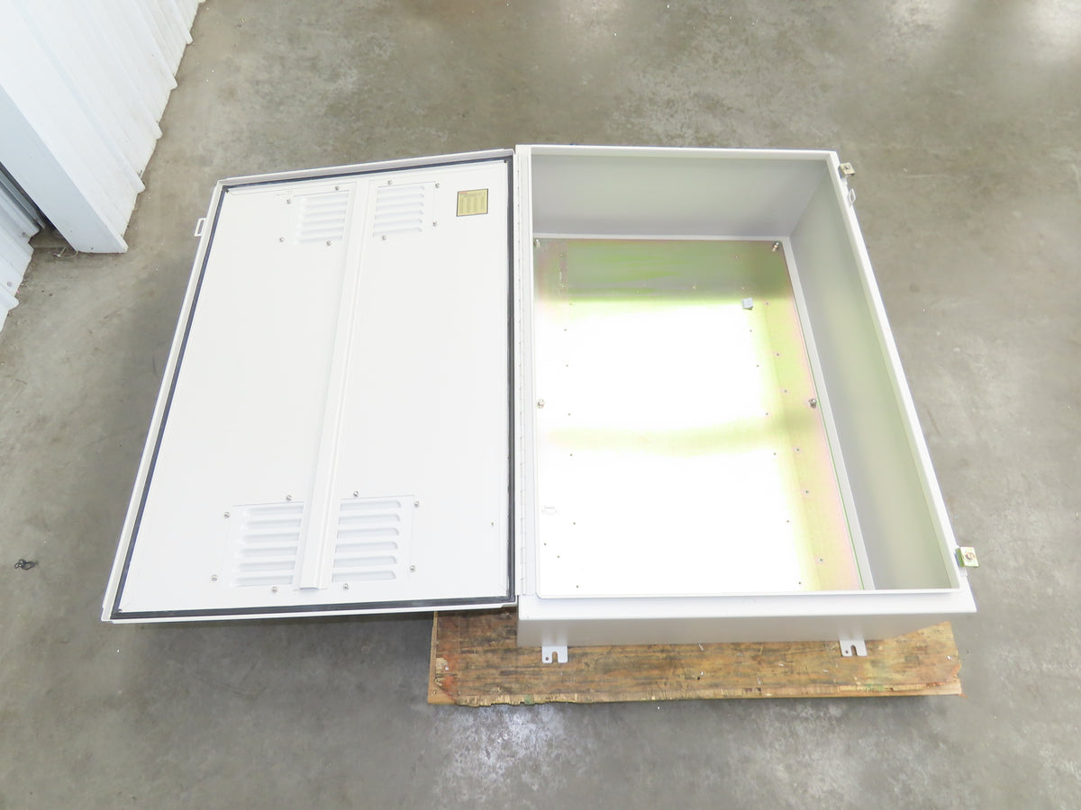 Hoffman A423012LP Honeywell Electrical Enclosure Control Panel 42x30x12" Vented