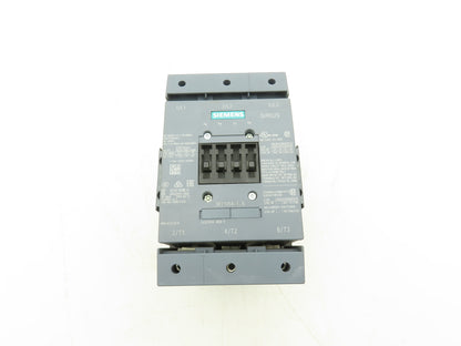 Siemens 3RT1054-1AR36 Motor Starter Contactor 115A 125Hp 600V 3Ph 480VAC/DC Coil