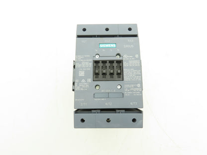 Siemens 3RT1054-1AR36 Motor Starter Contactor 115A 125Hp 600V 3Ph 480VAC/DC Coil