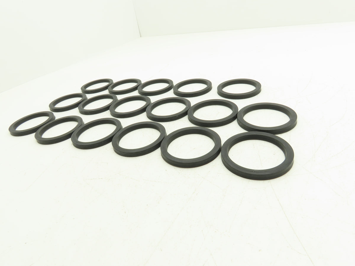 Zatkoff 25002125 P4615 Hydraulic Cylinder Seal 2.125 x 2.625 x 0.25" Lot of 17
