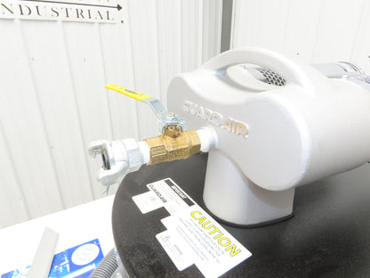 Guardair PowerQUAD 55 Gal Drum Pneumatic Venturi Vacuum Head Wet/Dry 110CFM
