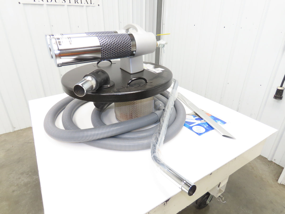 Guardair PowerQUAD 55 Gal Drum Pneumatic Venturi Vacuum Head Wet/Dry 110CFM