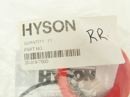 Hyson 20-319-7000 Nitrogen Cylinder Seal Kit O Rings Shims seals Lube Lot of 2