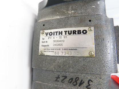 Voith IPV 4-32 101 Hydraulic Double Gear Pump 32/8cm³ 3625psi IPV/3-/8