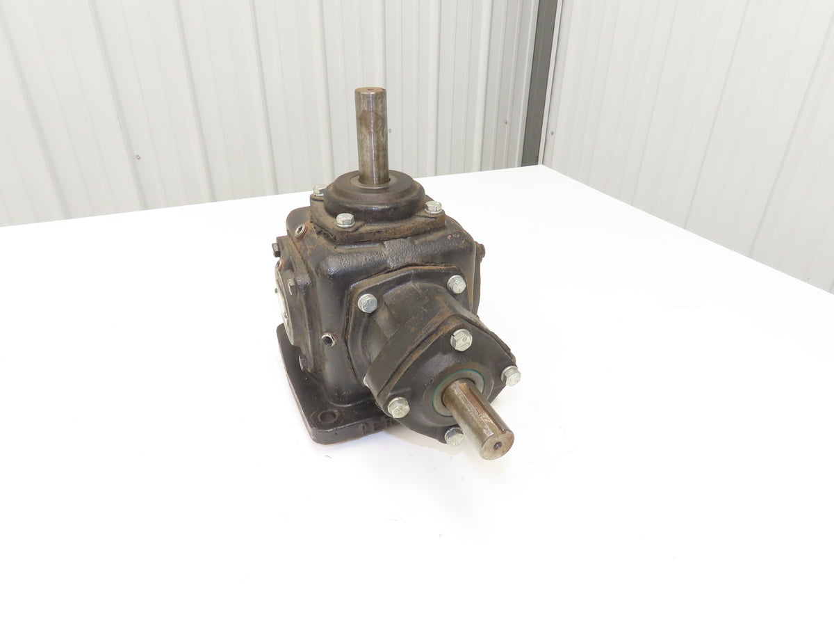 Perfection Gear RH9956S Right Angle Worm Gearbox Drive 1:1 Ratio 20Hp 1" Shafts