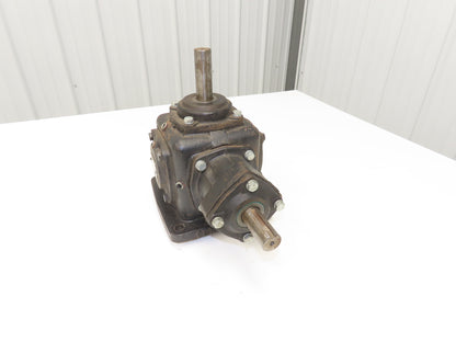 Perfection Gear RH9956S Right Angle Worm Gearbox Drive 1:1 Ratio 20Hp 1" Shafts