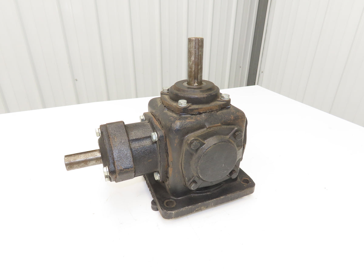 Perfection Gear RH9956S Right Angle Worm Gearbox Drive 1:1 Ratio 20Hp 1" Shafts
