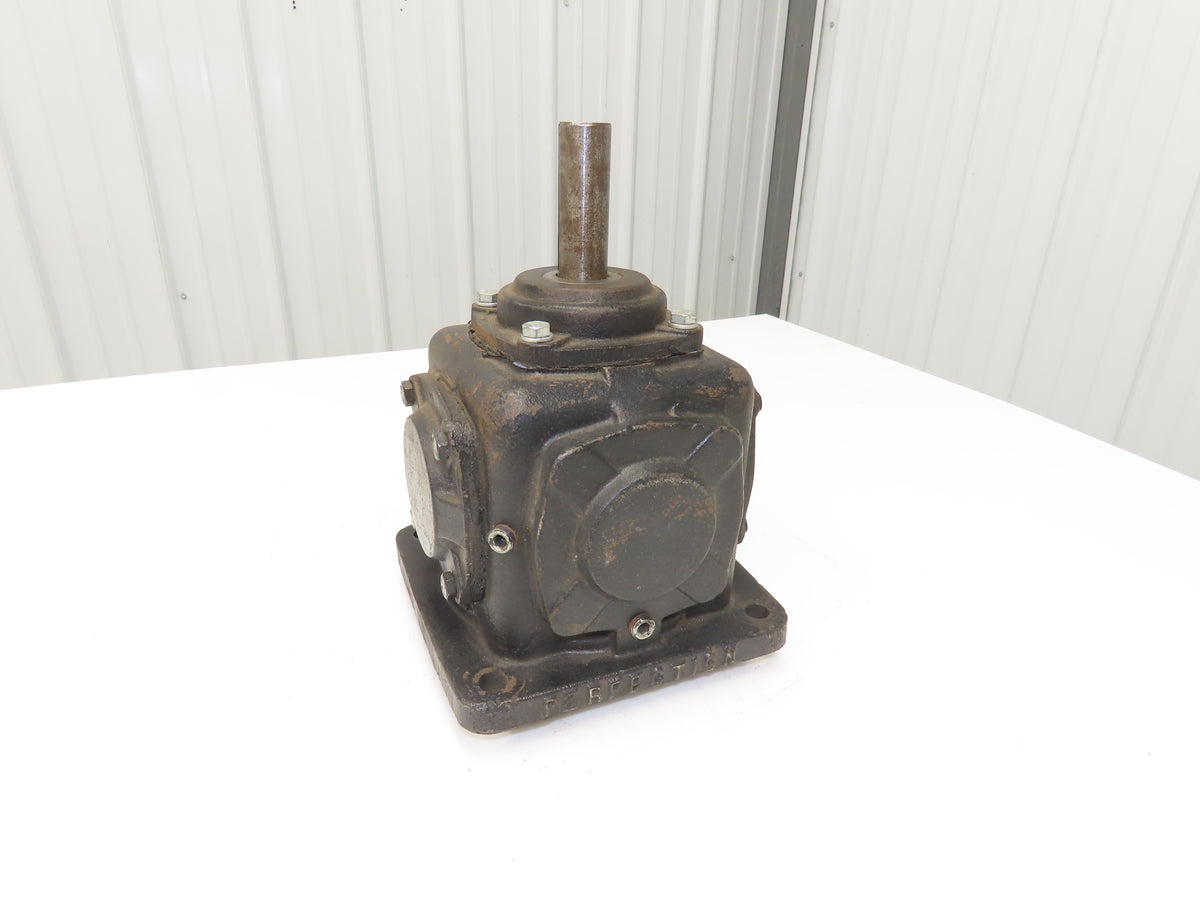 Perfection Gear RH9956S Right Angle Worm Gearbox Drive 1:1 Ratio 20Hp 1" Shafts